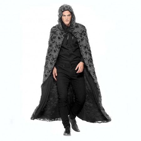 Карнавальний плащ із капюшоном Середньовічний чаклун